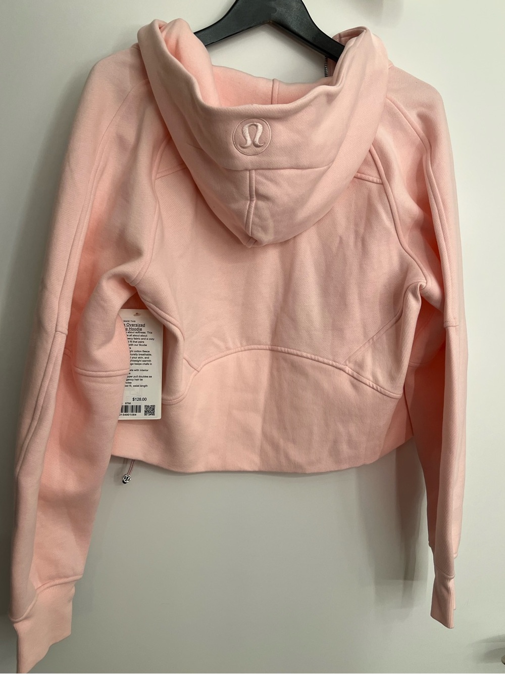 Lululemon Scuba In Oversized Full Zip Strawberry Milkshake size XS/S NWT - Picture 2 of 8